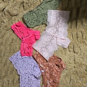 NWOT Victoria's Secret Panty bundle s